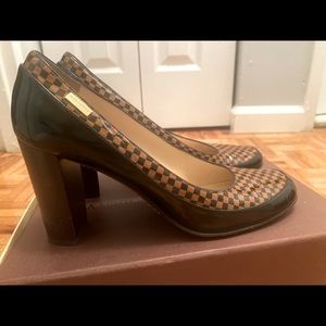 Louis Vuitton Vintage Mary Jane Pumps Size 38.5